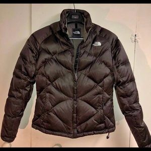 the North face brown puffer (550)